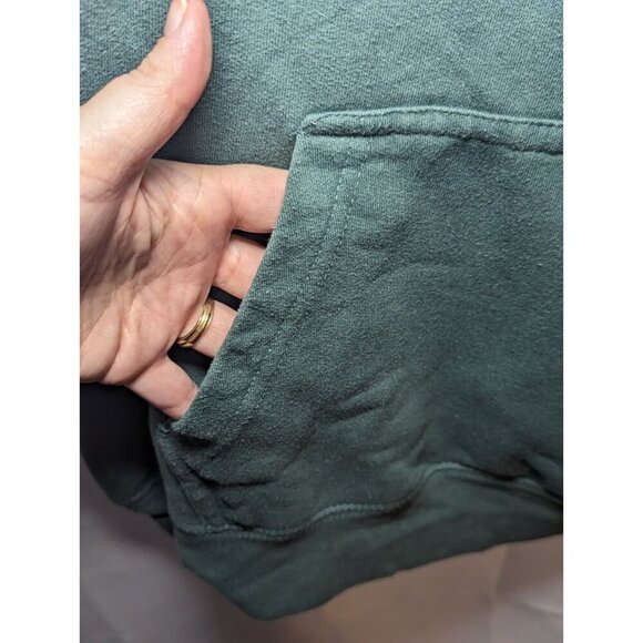 TREES OF MYSTERY Pullover Hoodie Sweatshirt Unisex Size Small Green Heavyweight - Picture 6 of 14